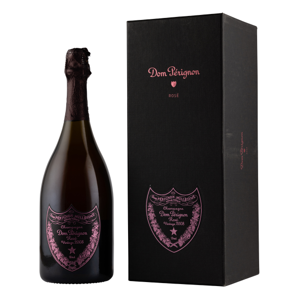 2008 Moet & Chandon Champagne Dom Perignon ROSE – Giftbox