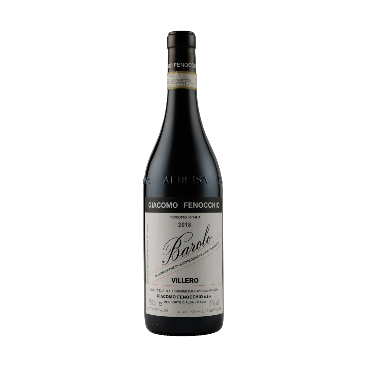 2018 Giacomo Fenocchio Barolo Villero