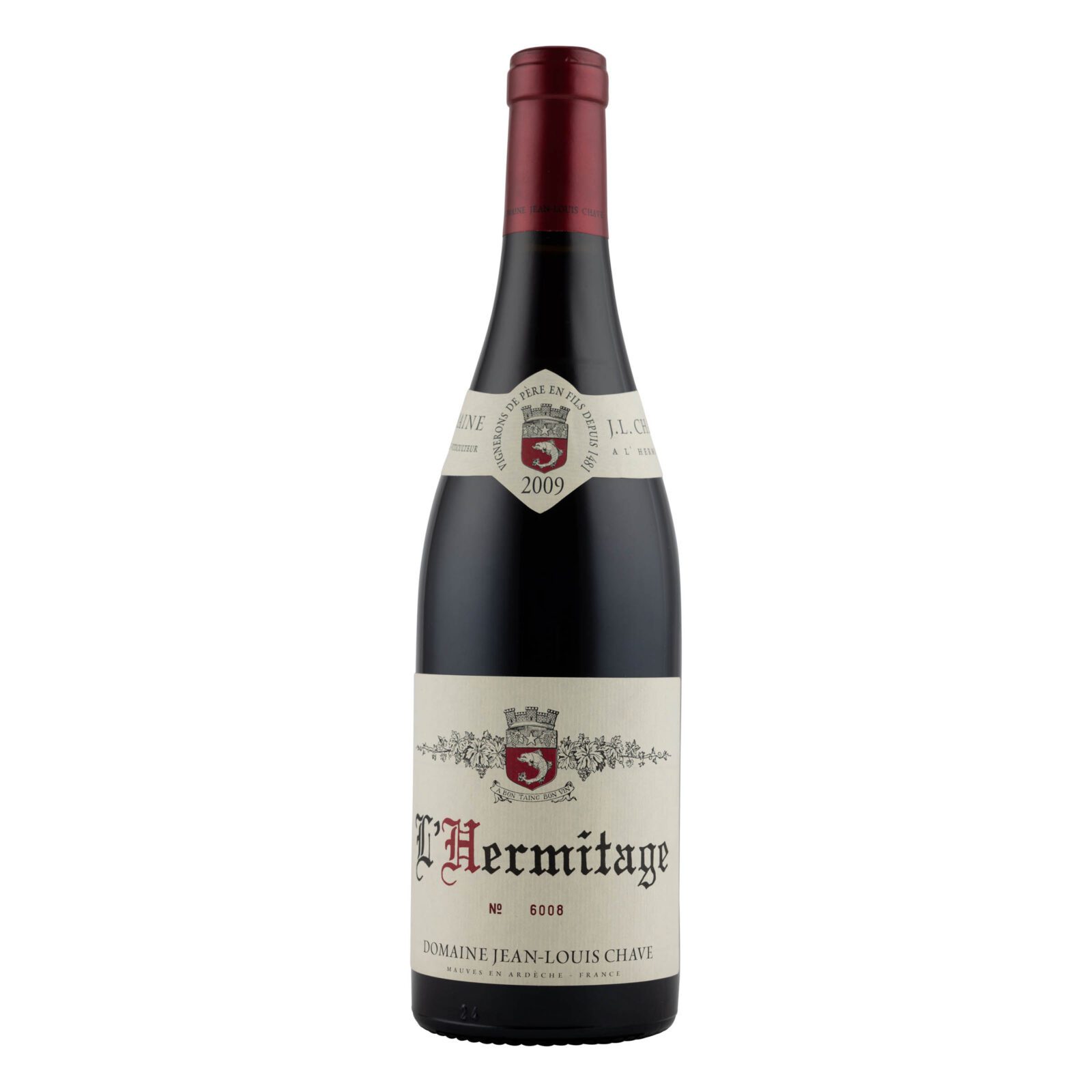 新品未開封Hermitage rouge 2009 Chave 2009 Jean Louis Chave Hermitage Rouge - PGE Fine Wines