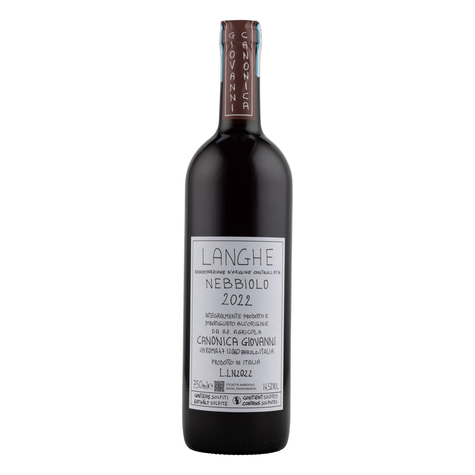 2022 Giovanni Canonica Langhe Nebbiolo