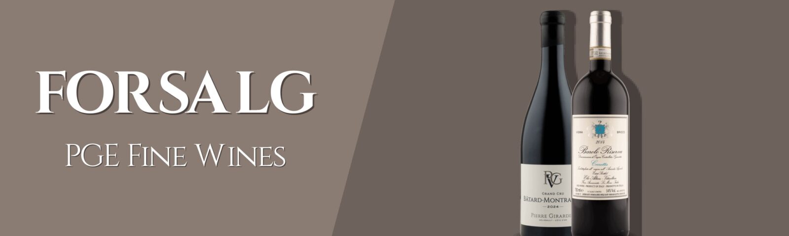 FORSALG – PGE Fine Wines
