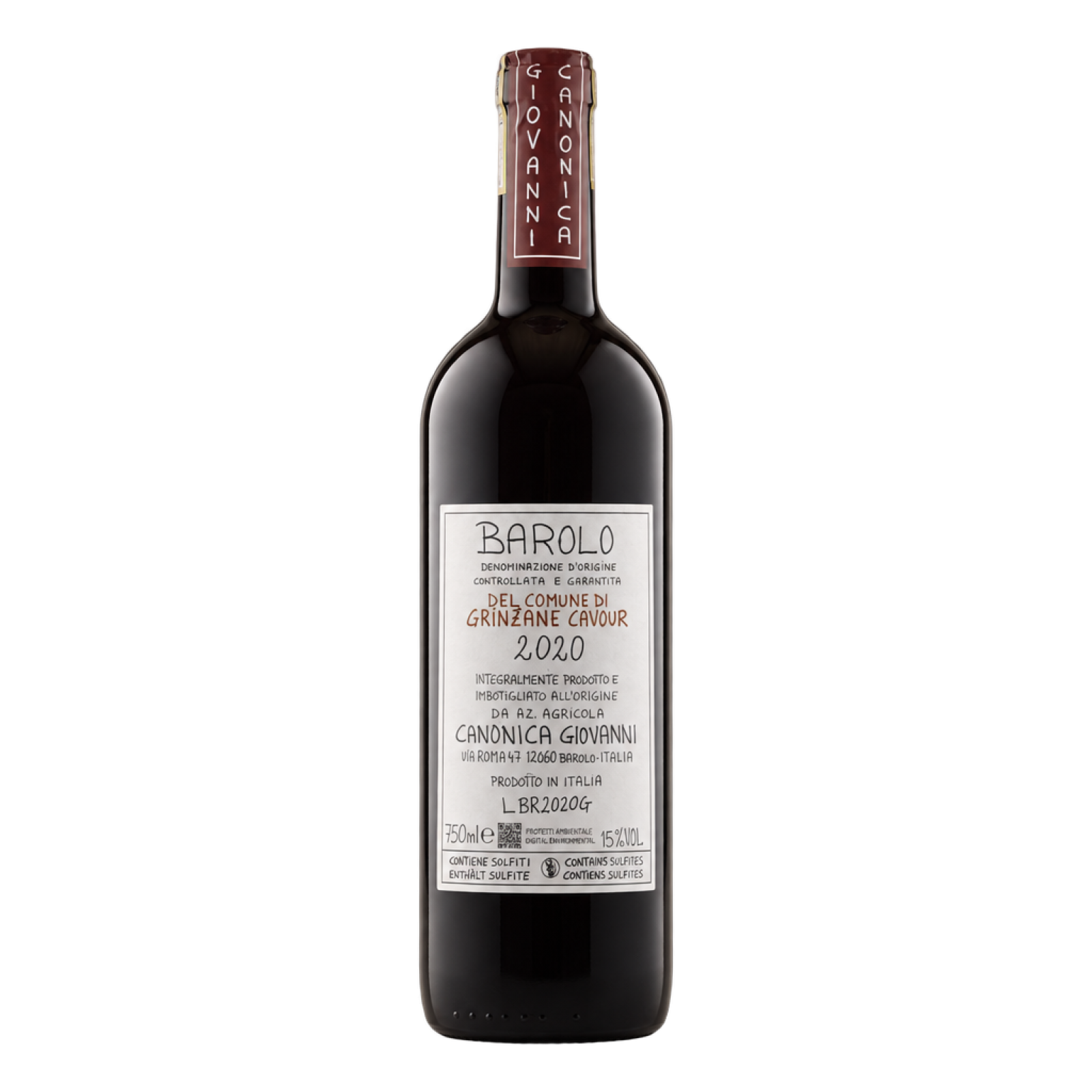 2022 Giovanni Canonica Barolo Grinzane Cavour